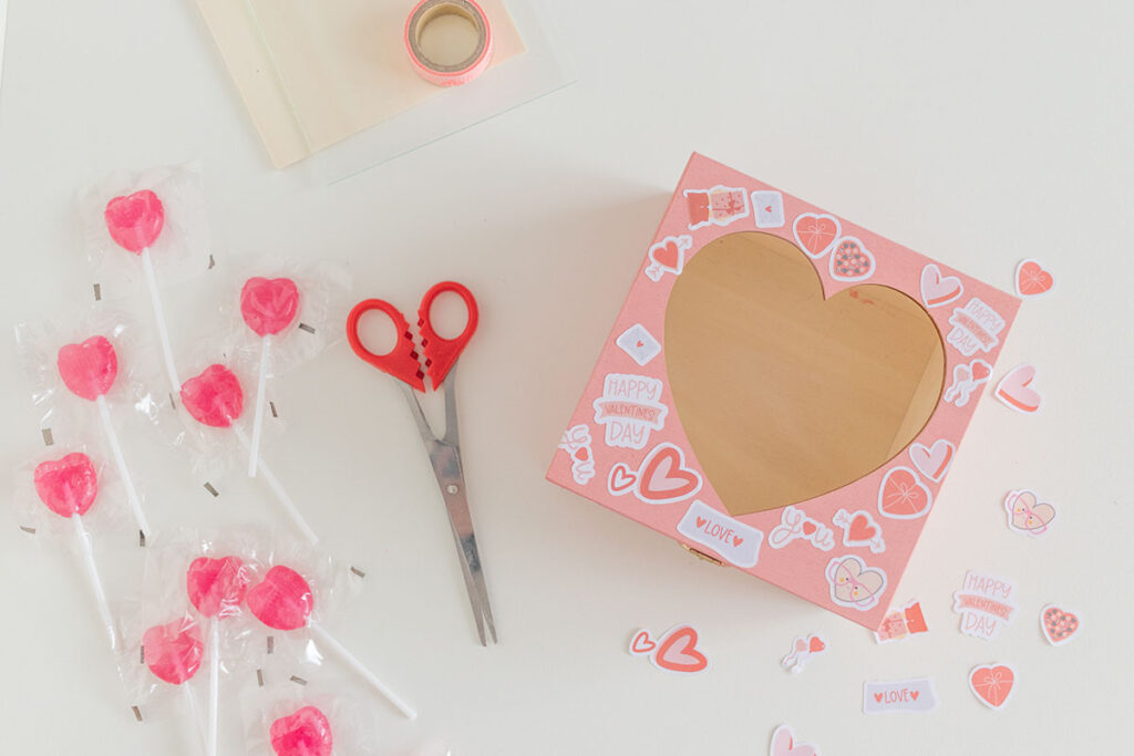 DIY caja de dulces para San Valentín Blog Mabaonline