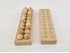 Tablero de madera para bolas Ø20 mm.Ref.MO196