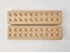 Tablero de madera para bolas Ø20 mm.Ref.MO196