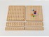 Tablero de madera para bolas Ø20 mm.Ref.MO196