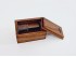 Pack PenDrive Madera Oscura y Cristal + Caja Envejecida Ref.Pack1003CH8