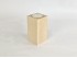 Portavelas de madera 10x5x5 cm. Ref.ET2023