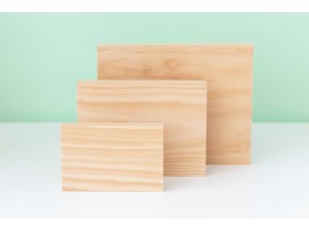 Pine bases 3 sizes, 2 cm thick. Ref.P1454