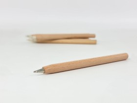 Bolígrafo de madera tinta negra Ref.MO6725