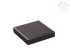 Black Square Wooden Base 12x12x2 cm. Ref.MD20177M