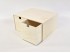 Caja de madera 33x27,5x17 cm. 2 cajones Ref.AW24641