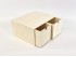 Caja de madera 33x27,5x17 cm. 2 cajones Ref.AW24641