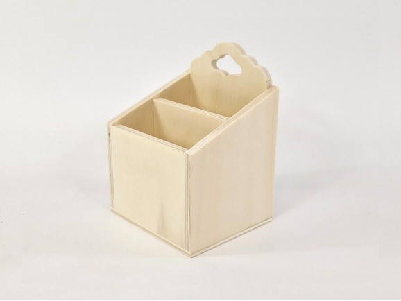 Escribanía de madera 11x9,5x15 Ref.AW24741