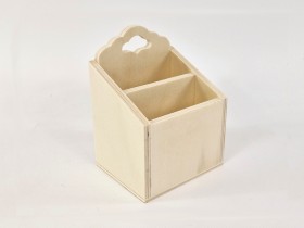 Escribanía de madera 11x9,5x15 Ref.AW24741