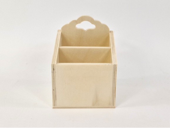 Escribanía de madera 11x9,5x15 Ref.AW24741