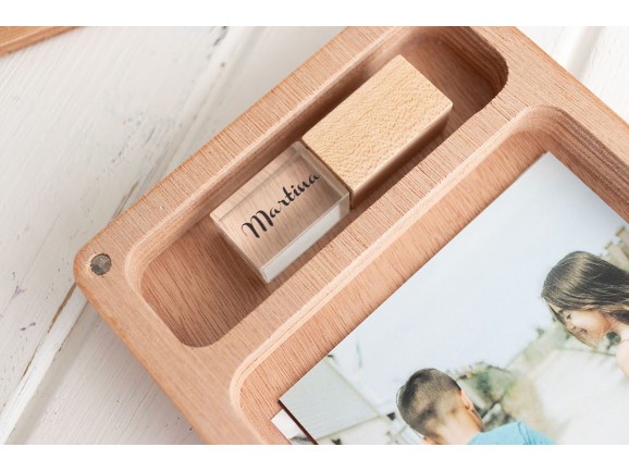 PenDrive de Madera y Cristal Ref.USBCH5