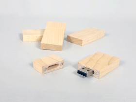 PenDrive de madera clásico con imán Ref.USBCH2