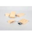 Classic wooden pendrive with magnet Ref. USBCH2