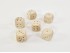 Wooden dice 3x3 cm. with dots Ref.DG397B
