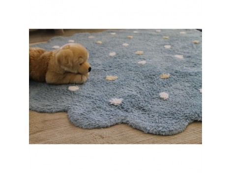 Galletita Blue Rug Square