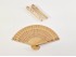 Natural wood fan Ref.AE2205