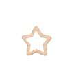 Star in beech wood 5.8x5.8 cm. Ref.RM102