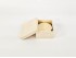 Wooden box 11x11x6 cm. with 6 coasters Ref.AW24861