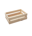 Caja Fruta Natural 50x30x17 cm. 2 lamas Ref.D2018N