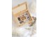 Wooden box with glass lid various sizes Ref.P119