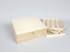 Caja estuche de madera 27x22,5x11 cm. c/bandejas para 16 relojes Ref.P35C45B