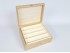 Caja estuche de madera 27x22,5x11 cm. c/bandejas para 16 relojes Ref.P35C45B