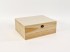Wooden box case 27x22.5x11 cm. with hinge and clasp Ref.P35C45BS