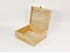Wooden box case 27x22.5x11 cm. with hinge and clasp Ref.P35C45BS
