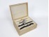 Caja estuche de madera 27x22,5x11 cm. c/bandejas para 16 relojes Ref.P35C45B