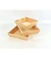 Inclined wooden tray 3 sizes Ref.P1141L