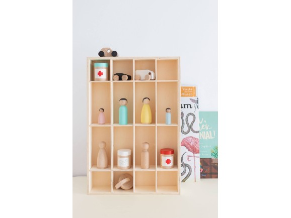 Muñecos familia de madera Ref.PegDolls