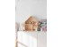 Wooden dollhouse 3 divisions Ref.P00CB13