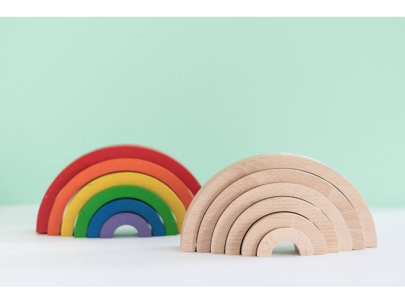 Wooden rainbow Colors Ref.CCDV53