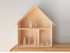 Wooden dollhouse 3 divisions Ref.P00CB13