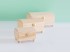 Baúl de madera pequeño c/patas 3 medidas Ref.P101