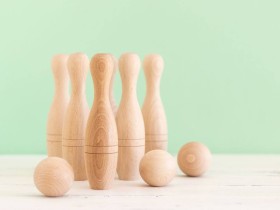 Wooden Bowling Game Ref.CCTL21