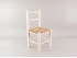 Silla infantil Blanca con asiento de enea Ref.AR0284390