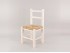 Silla infantil Blanca con asiento de enea Ref.AR0284390