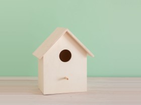 Wooden birdhouse Ref.P00CP10