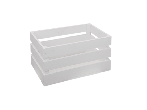 White Fruit Box 50x30x25 cm. Ref.D2017