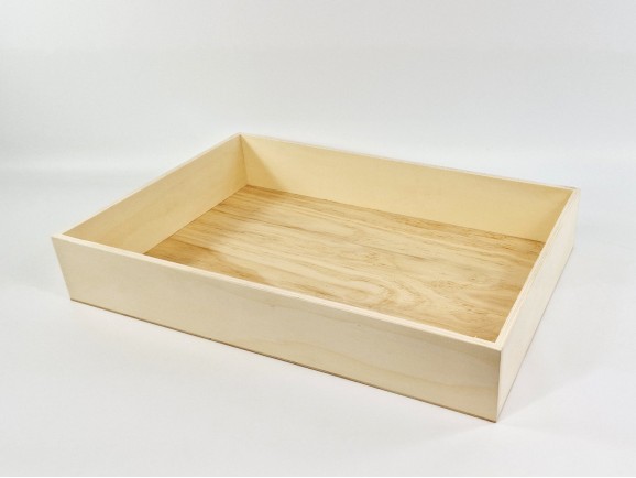 Plain Tray Box 60x40x10 cm. Ref.MO2019