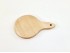 Tabla de madera haya Ø12,5 cm. c/mango Ref.DRKD822