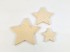 Pack of 3 wooden stars Ref.DRZN725K