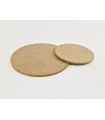 Round DM wood board 2 sizes Ref.P1454PDM