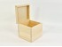 Cubic pine wood box 16x16x16 cm. Ref.DRPZ430