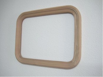 Rectangular mirror frame