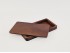 Wooden box 22x12x2.5 cm. walnut varnished with magnets Ref.PCF5SVC