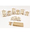 Advent calendar houses with envelopes Ref.DRZN4011