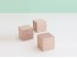 Natural wood cube 5.6x5.6 cm. Ref.DRZG390