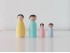 Muñecos familia de madera Ref.PegDolls